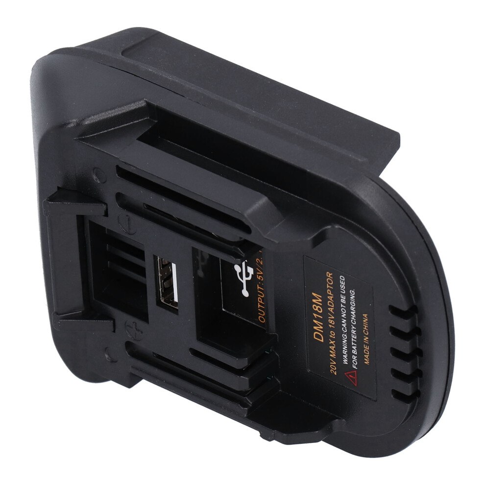 18V Battery Adapter Converter For Lithium Power Tools Dm18m Compatible 7891390724392