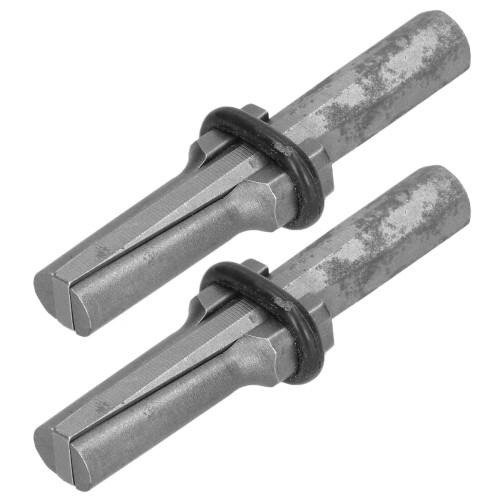 2 Cunhas de Encaixe Reforçadas de 14mm para Quebra de Pedras em Aço Rápido 1