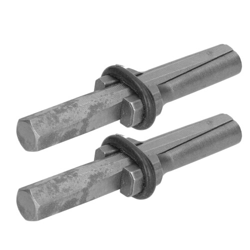 2 Cunhas de Encaixe Reforçadas de 14mm para Quebra de Pedras em Aço Rápido 2