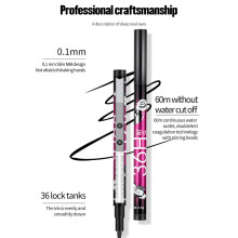 Wasserfeste Mascara- und Eyeliner-Set, Verschmiertechnik, Langanhaltend, 3 Jahre Haltbarkeit