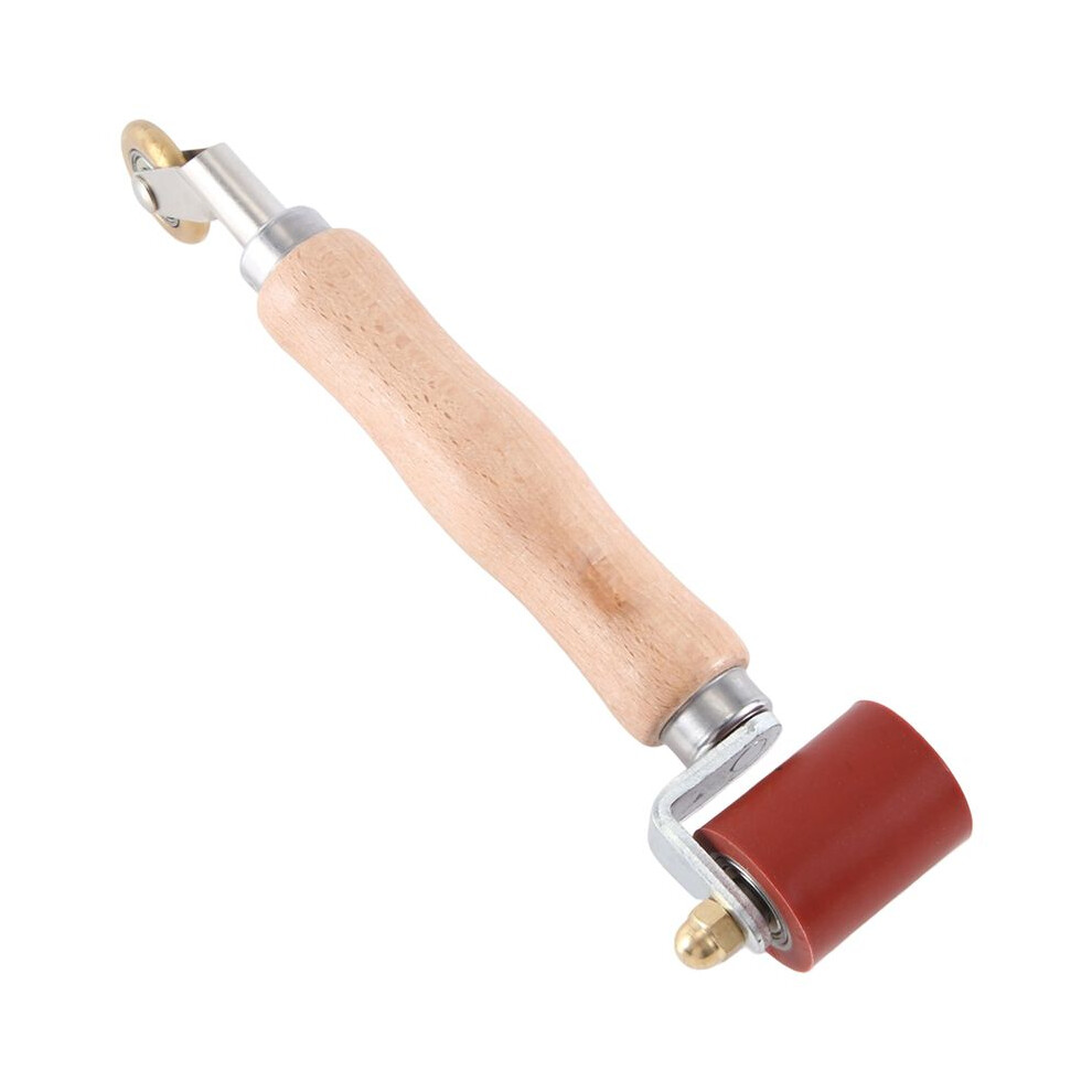 Seam Roller, 40Mm Silicone Seam Roller With 6Mm Brass Detail Penny Roller, For Pvc/Epdm Single Ply Roofing Tape A 4712400193386