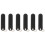 6Pcs SIM Card Removal Tool-Sim Card Tray Pin Eject Removal Tool Needle Opener Ejector,with Removable Key Chain,Black 1