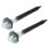 2PCS Solar Powered Pest Repeller Safe and Effective LED Ultrasonic Animal Mole Repeller 3