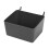 Kit de 16 Bacs de Panneau Perforé Kit de Rangement de Pièces de Panneau Perforé Accessoires (Gris) 1