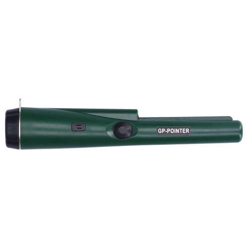 Professionele draagbare, waterdichte metaaldetector met LED-verlichting, legergroen 2