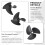 2 Pcs 55mm 3 Blade RC Boat Propeller 4.8mm Bore CW Rotation Efficient Thrust Durable Design 3