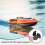 2 Pcs 55mm 3 Blade RC Boat Propeller 4.8mm Bore CW Rotation Efficient Thrust Durable Design 4