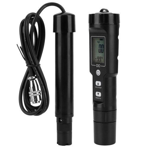Digital Dissolved Oxygen Meter Detector Water Quality Tester with Temperature Detection 1
