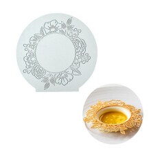 (271) Cake Decorating Lace Silicone Mould DIY 3 Style Flower Lace Coral Pattern Silicone Mould for Sugar Lace Craft Tools