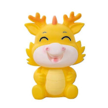 (1, C) Dragon Year Piggy Money Jar Piggy Banks Save Money Box Multifunction Container