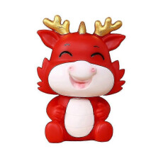 (2, A) Dragon Year Piggy Money Jar Piggy Banks Save Money Box Multifunction Container