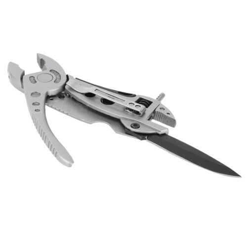 Multi Tool Adjustable Wrench Screwdriver Bits Pliers Survival Emergency Gear Assembly 1