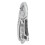 Multi Tool Adjustable Wrench Screwdriver Bits Pliers Survival Emergency Gear Assembly 5
