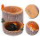 vaso per piante succulente black bear per sedum bonsai e decor 6