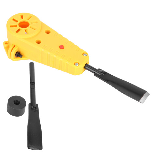 Conjunto de ferramentas modificado para esmerilhadeira angular com cinzel elétrico, acessórios para carpintaria e marcenaria. 2