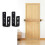 2x4 Door Barricade Brackets Security Bar U Bracket Heavy Duty D 1
