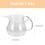 Clear Glass Pitcher for Home Tea Dispensing with Handle and Stylish Design 2
