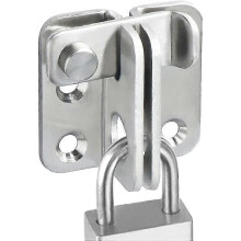 Sliding Door Lock Padlock Hasp Door Lock Latch Buckle Lock Anti-theft Hook
