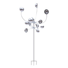 Magical Metal Windmill 3D Wind Powered Kinetic Sculpture Lawn Metal Wind Spinners Outdoor Yard