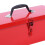 Hand Tool Case Iron Tool Box Latch Closure Ergonomic Handle Easy Access Tool Chest Multifunction Empty Tool Box for Workshops 8
