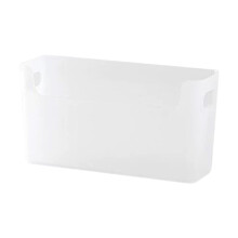 Paper Plate Dispenser for 7-10 Inch Plates – Plastic Storage Rack for Cabinet Countertop – Rv Outdoor Party Organizer