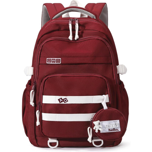 Sac à dos grande capacité pour écolier esthétique (collège)