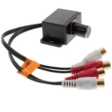 Universal Car Volume Knob 10Pcs for Car Owners Cylindrical Multi Plastic and Metal RCA Connection
