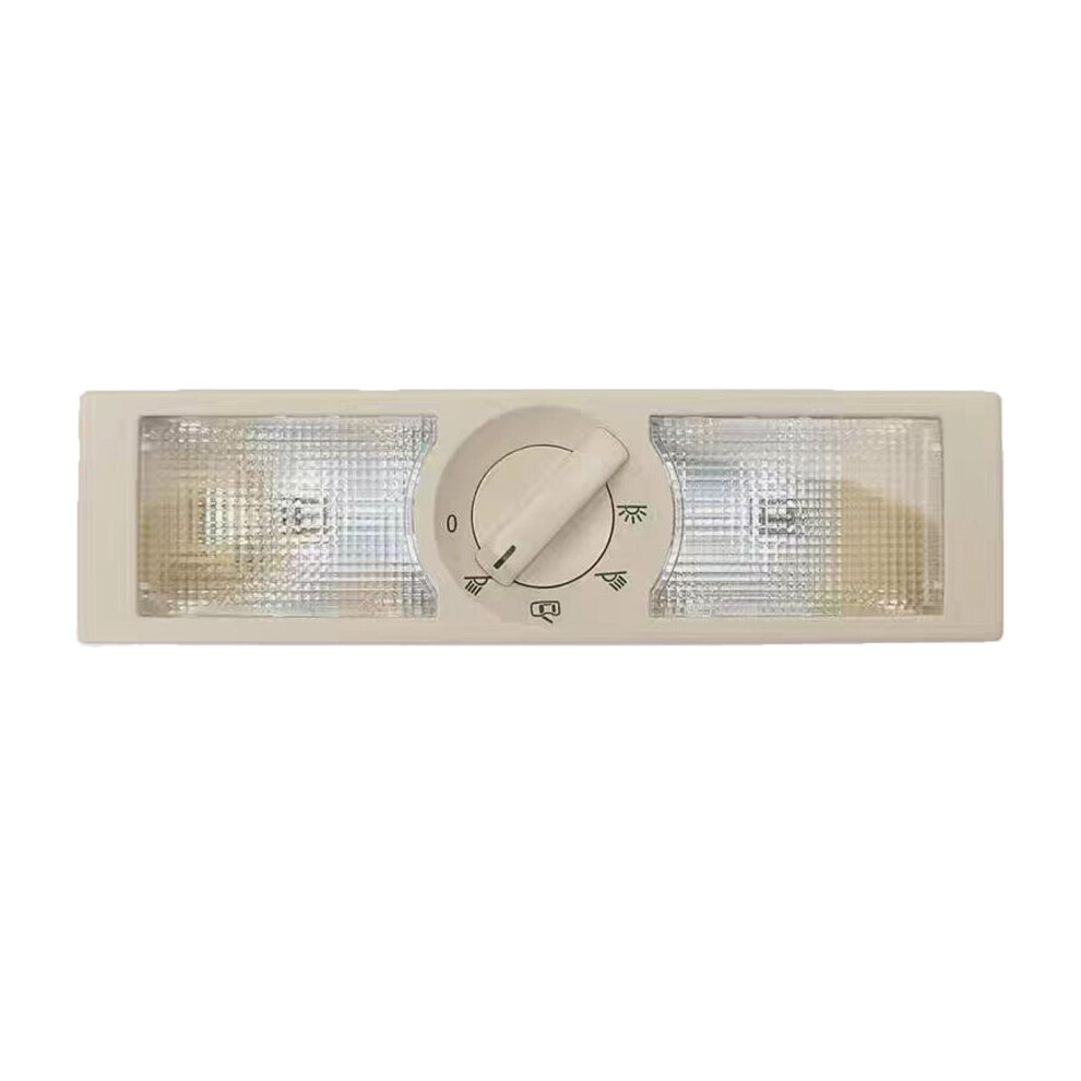 Overhead Sunroof Switch Console With Reading Lamp, Glasses Storage For Polo 9N (2002Â2010), Compatible With 6Q0 947 291 A Â Beige 9028731193984