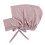 Damehatt med stretch i polyester og hals 1