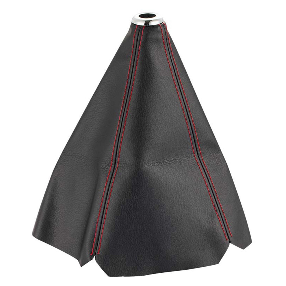 Car Shift Knob Dust Cover, Waterproof Pu Leather Shifter Boot Â Universal, Compatible With Most Vehicles Â Black 9028731193458