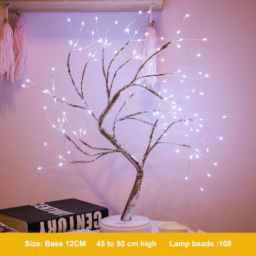 LED Christmas Tree Lights Outdoor 108-Light String