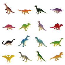 Zestaw figurek miniaturowych dinozaurów Pyaiiner 16PCS Realistyczne modele dinozaurów Szczegółowa kolekcja prehistorycznych zwierząt z