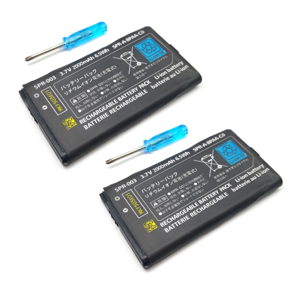 Spr-003 2000Mah Spr-003 Lithium Battery For Ns 3Ds 3Dsll 3Dsxl Console Replacement 9028731120713
