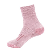 Wollen sokken, wollen wandelsokken voor dames, ademende sokken, crew sokken, wintersokken voor dames, warme sokken voor dames, sportsokken, roze, one