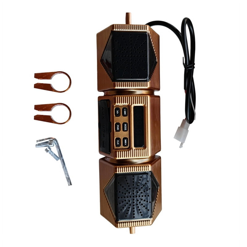 Motorcycle Universal Stereo Speaker Bluetooth Amplifier Bluetooth Compatible V2.1 And Technology Mp3 Music Player 9028731122557