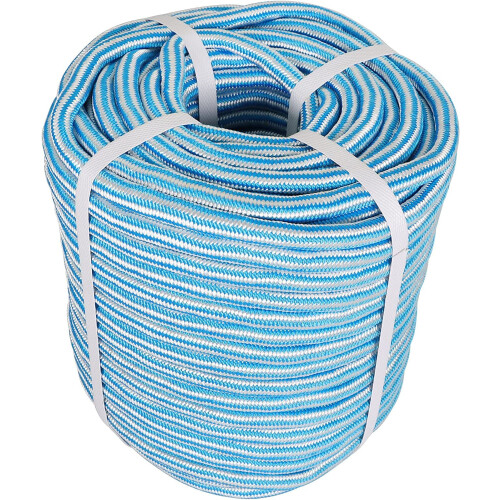 Σχοινί Δενδροκομίας 1/2 "x200'24Strand Υψηλής Αντοχής, Πλεγμένο Σχοινί 8000lbs