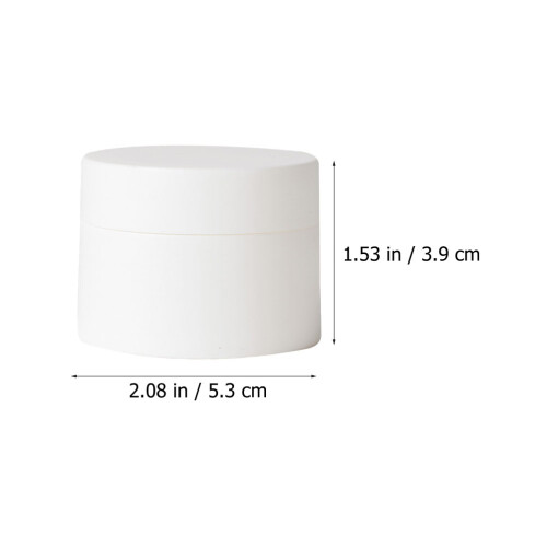 Plastic Bottles Jars Blue Travel-Friendly 8pcs 5.3x5.3cm 1