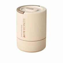Bocal alimentaire isotherme en acier inoxydable 304 – Large ouverture, étanche, isolation triple couche, compatible avec les aliments chauds et