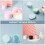 Plastic Bottles Jars Blue Travel-Friendly 8pcs 5.3x5.3cm 10