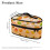 Portable Steamer Case Pumpkin Leaves Lightweight Travel Bag 6