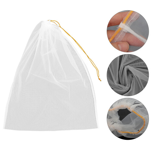 10Pcs Honungsfilter Nät Nylon Rödvinsfilterpåse Bihuskapslar 2