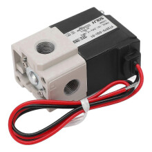 Vacuum Solenoid Valve High Frequency Pneumatic 2 Position 3 Way Electric SMC Type DC24V G1/8