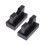 stk. holder til baseballbat, 9 x 6 cm, sort 6