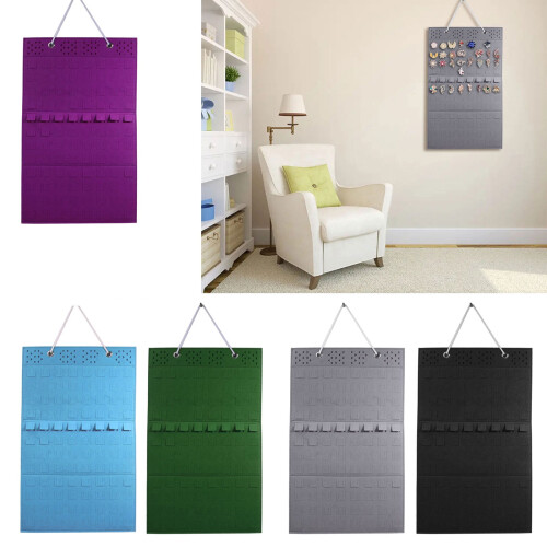 Hanging Brooch Pin Storage Banner for Displaying Pins and 2