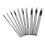 10 Pcs Leather Hole Punch Cutter Hollow Punch Set for Leather Tools for Soft Material Working 0.5-5mm 4