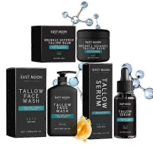 (A Set)Forge Wrinkle Defense Tallow Balm, Forge Face Wash, Forge Anti-wrinkle Serum
