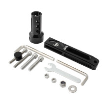 (Black) V-brake To C Brake Adapter Converter Extension Rack Folding Road Bike Black