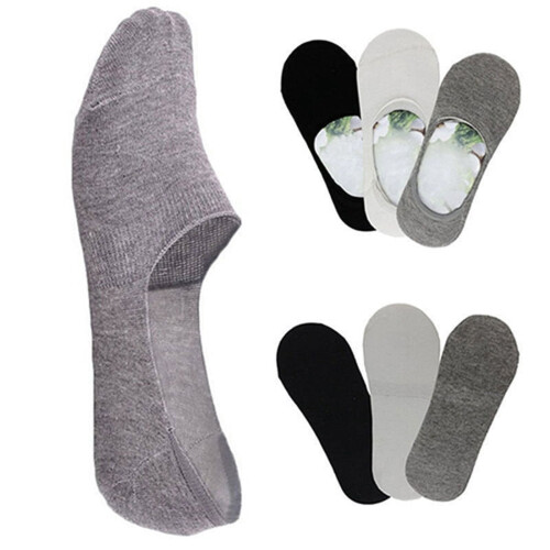 Men's Cotton Breathable Ankle Socks White 1