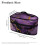 Handheld Travel Steamer Bag with Handle and Zipper Closure 6