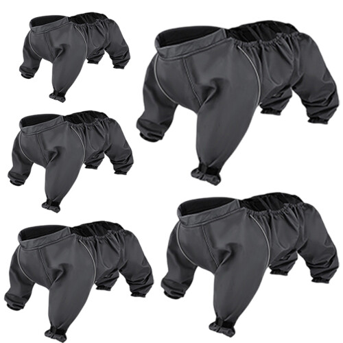 Dog Snowsuit with Boot Regulable Waterproof Pants Reflective-XS 2